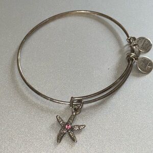 Alex and Ani Silver Starfish Bracelet